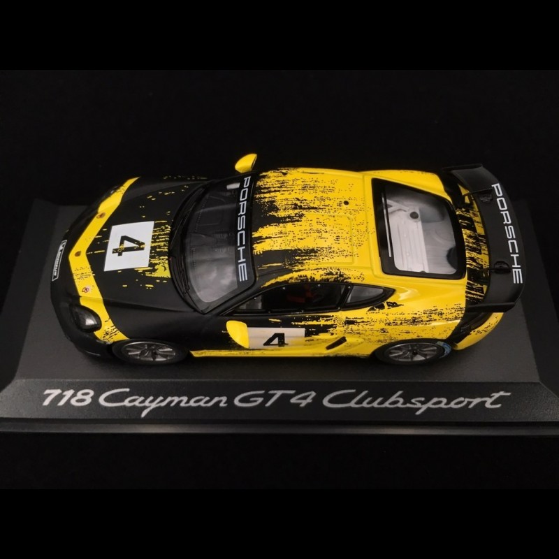 Porsche 718 Cayman GT4 Clubsport 2019 n° 4 Forza Motorsport 7 1/43