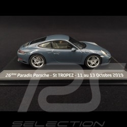 Porsche 911 Carrera type 991 phase II 2015 bleu graphite graphite blue graphit blau 1/43 Herpa WAP0201160G