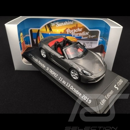 Porsche 718 Boxster grey 1/43 Minichamps WAP0202020G