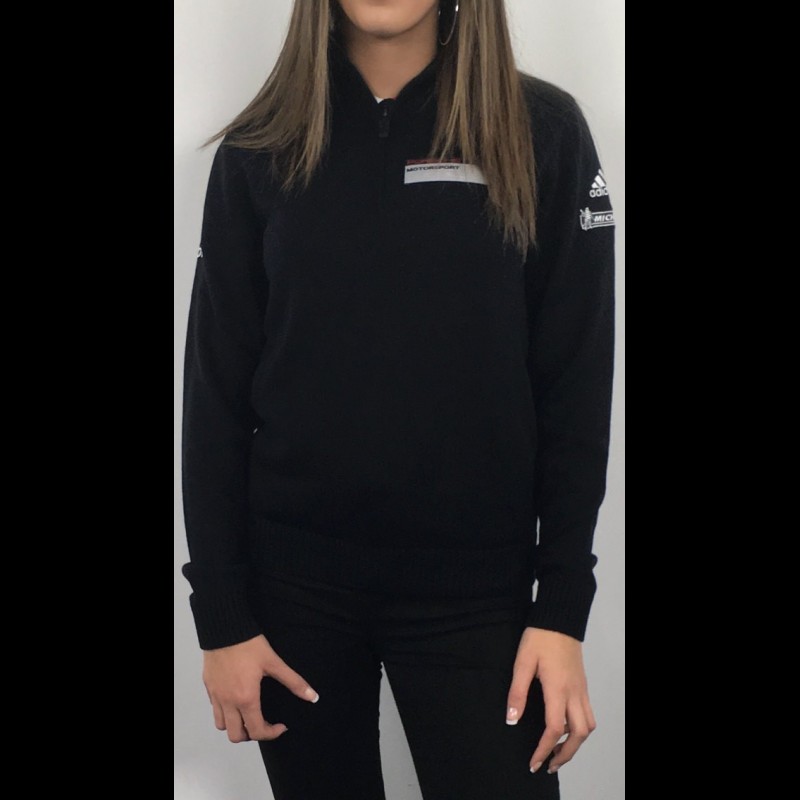 Pull Court See U Soon - Noir, Maille Fantaisie, Coton, Taille M, Occasion Très Bon état