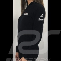 Pull Adidas Porsche Motorsport en maille Coton mélangé Noir Porsche Design WAX10101 knit sweater Strickpullover