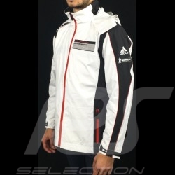 Adidas rain jacket Porsche Motorsport Black / White Porsche Design WAX10202 - unisex