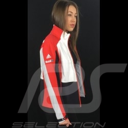 Veste jacket jacke Adidas Porsche Motorsport Softshell Noir / Blanc / rouge / gris Porsche Design WAX30103 - enfant