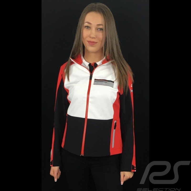 Adidas Softshell jacket Porsche Motorsport Black / White / Red / Grey Porsche Design WAX30103 - kids