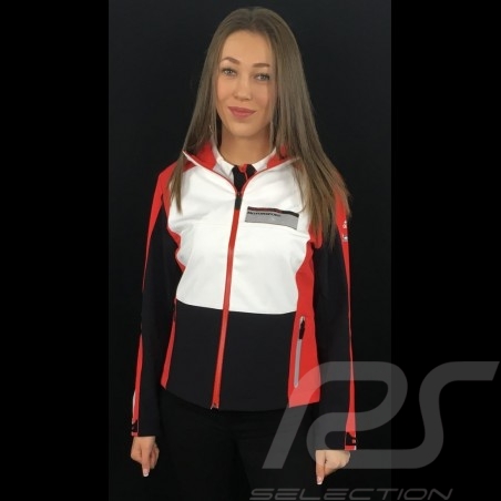 Adidas Softshelljacke Porsche Motorsport Schwarz / Weiß / Rot / Grau Porsche Design WAX30103 - kinder