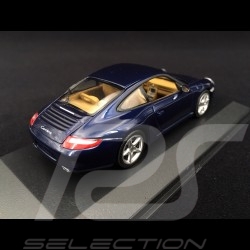 Porsche 911 typ 997 Carrera 2004 Blau 1/43 Minichamps 400063020