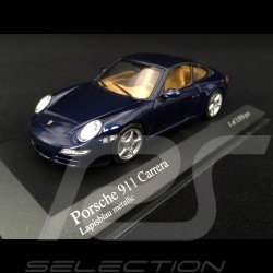 Porsche 911 type 997 Carrera 2004 Blue 1/43 Minichamps 400063020
