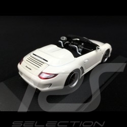 Porsche 911 type 997 Speedster 2010 blanc white weiß 1/43 Minichamps WAP0200290B