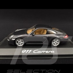 Porsche 997 Carrera Mk 1 2005  grau anthrazit 1/43 Minichamps WAP02011515