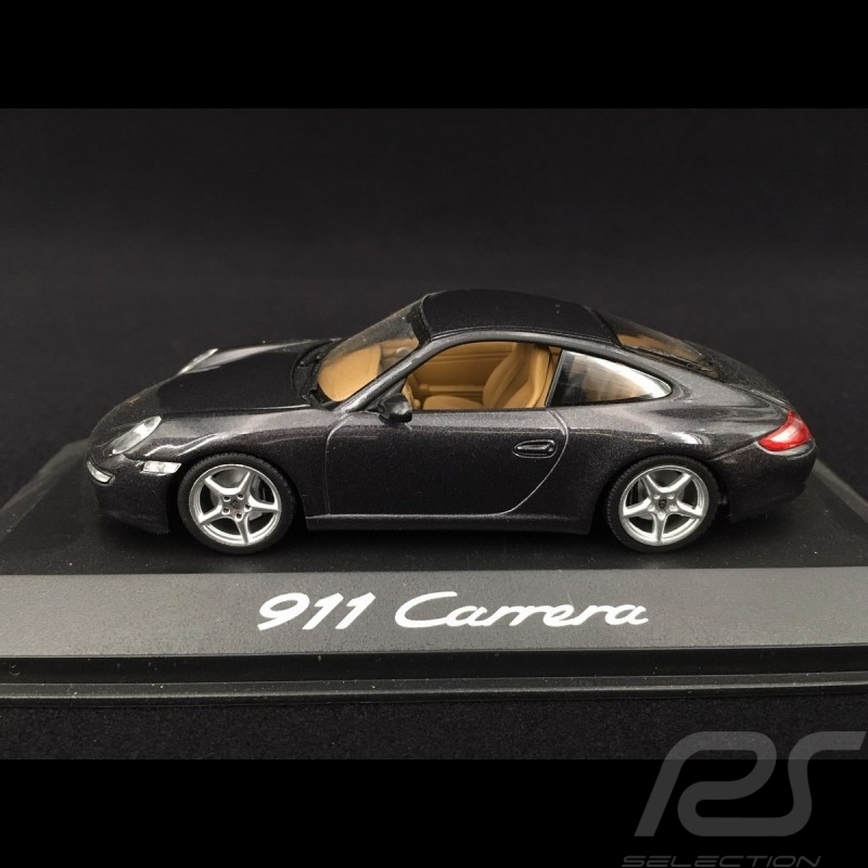 Porsche 997 Carrera Mk 1 2005 grey anthracite 1/43 Minichamps WAP02011515