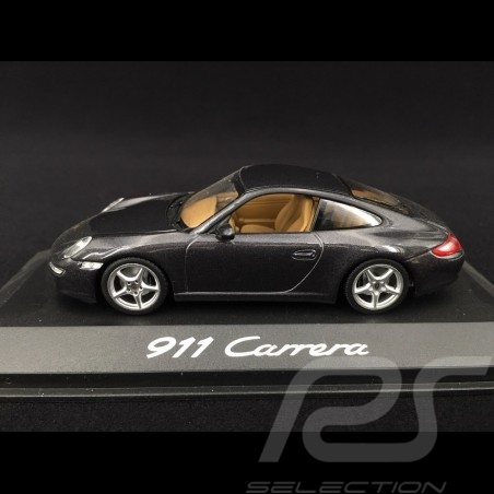 Porsche 997 Carrera Mk 1 2005  grau anthrazit 1/43 Minichamps WAP02011515