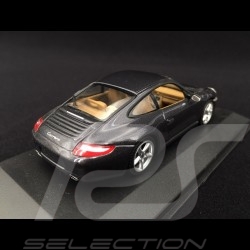 Porsche 997 Carrera Mk 1 2005 grey anthracite 1/43 Minichamps WAP02011515