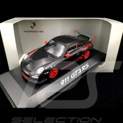Porsche 911 type 997 GT3 RS 2010 grey / red 1/43 Minichamps WAP02001719