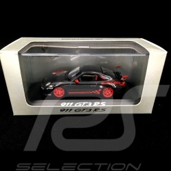 Porsche 911 type 997 GT3 RS 2010 grau / rot 1/43 Minichamps WAP02001719