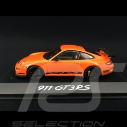 Porsche 911 type 997 GT3 RS 3.6 2006 ph I Orange 1/43 Minichamps WAP02012417