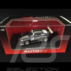Porsche 911 type 997 GT3 Cup présentation 2007 Porsche Design Vip Car noir mat 1/43 Autoart 60770