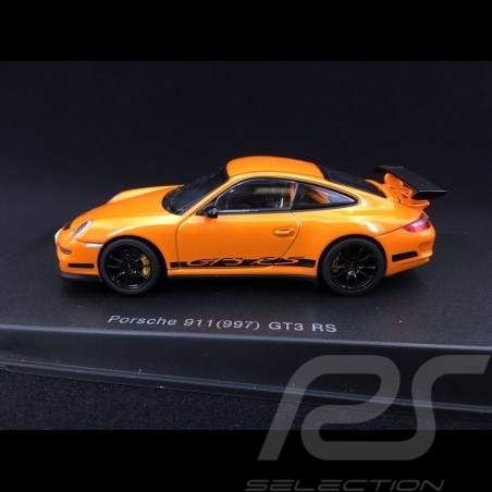 Porsche 911 type 997 GT3 RS 3.6 2007 mk I Orange 1/43 Autoart 57911