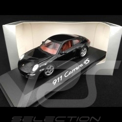 Porsche 911 typ 997 Carrera 4S Coupé schwarz 1/43 Minichamps WAP02010116