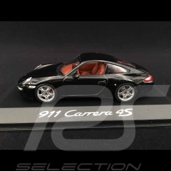 Porsche 911 typ 997 Carrera 4S Coupé schwarz 1/43 Minichamps WAP02010116