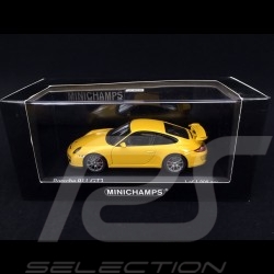 Porsche 911 type 997 GT3  3.8 ph 2 2010 jaune vitesse speed yellow speddgelb 1/43 Minichamps 400068021