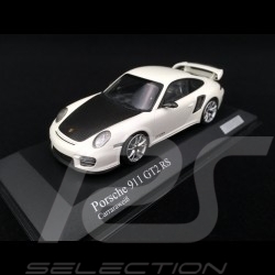 Porsche 911 typ 997 GT2 RS carrara weiß / kohlenstoff 1/43 Minichamps 400069405