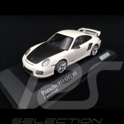 Porsche 911 type 997 GT2 RS carrara white / carbon 1/43 Minichamps 400069405