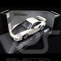 Porsche 911 typ 997 GT2 RS carrara weiß / kohlenstoff 1/43 Minichamps 400069405