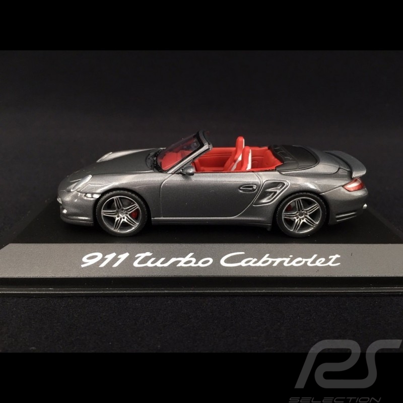  Porsche 911 Turbo cabriolet grise ref WAP02000218