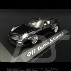 Porsche 911 type 997 Turbo S Cabriolet 3.8 mk 2 2010 black 1/43 Minichamps WAP0200140A