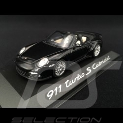 Porsche 911 type 997 Turbo S Cabriolet 3.8 mk 2 2010 schwarz 1/43 Minichamps WAP0200140A