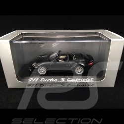 Porsche 911 type 997 Turbo S Cabriolet 3.8 mk 2 2010 black 1/43 Minichamps WAP0200140A