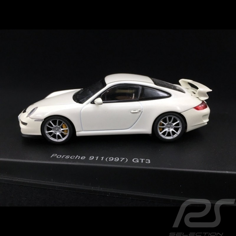 Porsche 911 type 997 GT3 3.6 2006 mk I White 1/43 Autoart 57908