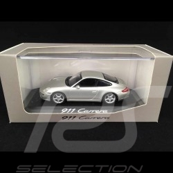 Porsche 911 Carrera type 997 Phase 1 2005 gris 1/43 Minichamps WAP02011415