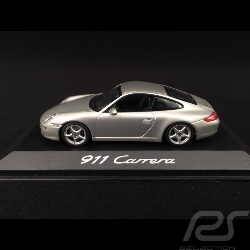 Porsche 911 Carrera typ 997 Mk 1 2005 grau 1/43 Minichamps WAP02011415