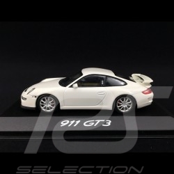Porsche 911 type 997 GT3 3.6 ph 1 2006 Blanche White Weiß 1/43 Minichamps WAP02012016