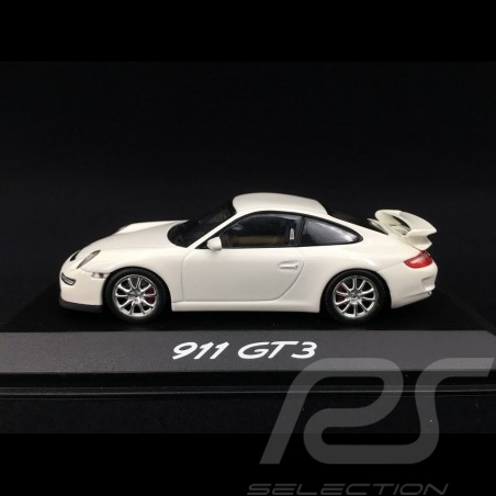 Porsche 911 type 997 GT3 3.6 mk 1 2006 white 1/43 Minichamps WAP02012016