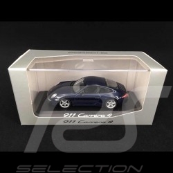 Porsche 997 Carrera 4 Mk 1 2005 blau 1/43 Minichamps WAP02010016