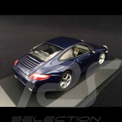 Porsche 997 Carrera 4 Mk 1 2005 blau 1/43 Minichamps WAP02010016