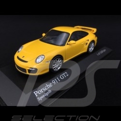 Porsche 911 type 997 GT2 mk 1 2008 Speed yellow 1/43 Minichamps 400066300