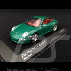 Porsche 997 Carrera S Mk 1 2005 green 1/43 Minichamps 400063022