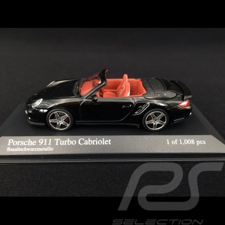 Porsche 911 Turbo Cabriolet Type 997 2007 Basalt Black Metallic 1