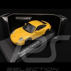 Porsche 997 Carrera GTS 2011 jaune 1/43 Minichamps 410060120
