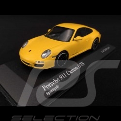 Porsche 997 Carrera GTS 2011 jaune 1/43 Minichamps 410060120