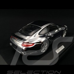 Porsche 911 type 997 Turbo 3.6 mk 1 2007 Chrome 1/43 Minichamps WAP02060816