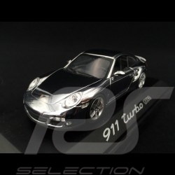 Porsche 911 type 997 Turbo 3.6 mk 1 2007 Chrome 1/43 Minichamps WAP02060816