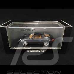 Porsche 997 Carrera S 2004 gris 1/43 Minichamps 400063021