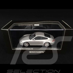 Porsche 997 Carrera 4S ph II 2009 silver 1/43 Minichamps 400066421