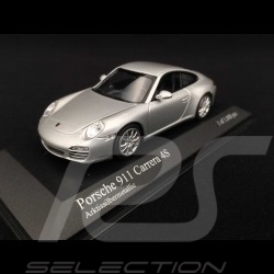 Porsche 997 Carrera 4S ph II 2009 argent 1/43 Minichamps 400066421