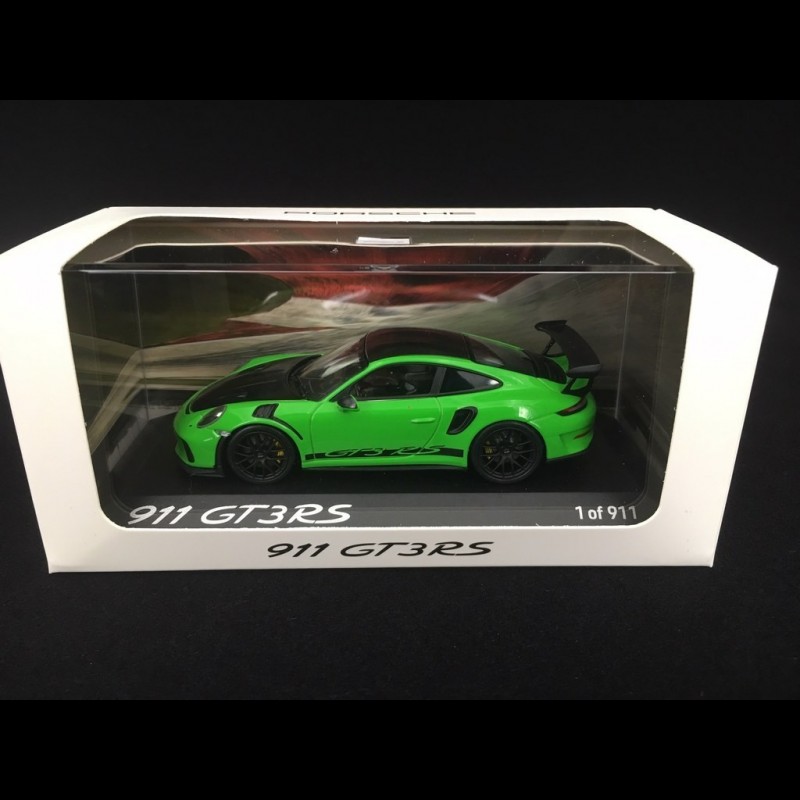 PORSCHE 911 (991) GT3 R Jaune-Vert 131/250 pcs - 1:43 MINICHAMPS CA 04318003