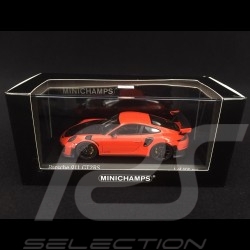 Porsche 911 type 991 GT2 RS phase II 2018 orange fusion lava orange 1/43 Minichamps 410067239